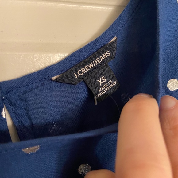 J. Crew Flutter Sleeve Top - Picture 6 of 7